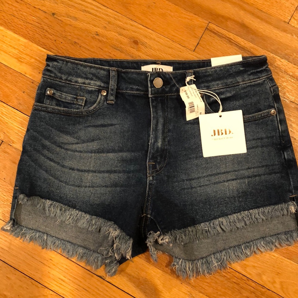 Denim jean shorts